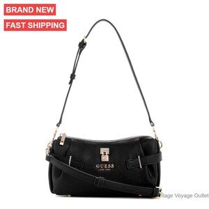 Mini Top Zip Satchel Shoulder Bag with Detachable Crossbody Strap